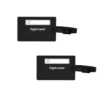 2 Pack Flexible Strap Handy Swivel ID Tags