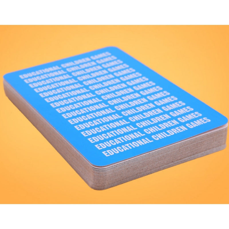 Crazy Eight Hearts Old Maid Fish Educational children card games - Set of 4 Assorted