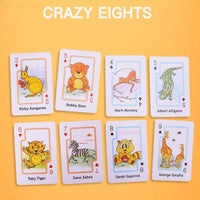 Crazy Eight Hearts Old Maid Fish Educational children card games - Fish