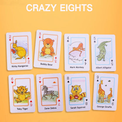 Crazy Eight Hearts Old Maid Fish Educational children card games - Fish