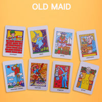 Crazy Eight Hearts Old Maid Fish Educational children card games - Old Maid