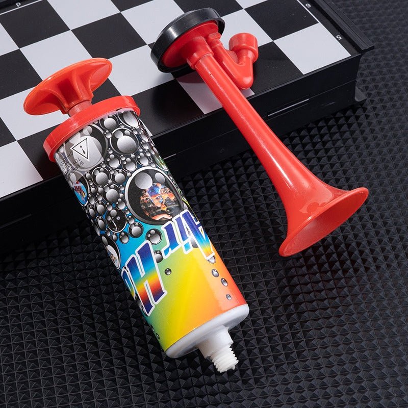 3x Small Hand pump air horn hand pump sound machine