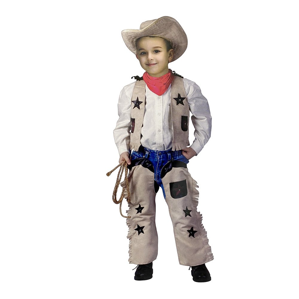 Kids Cowboy Costume - Height 110-130cm