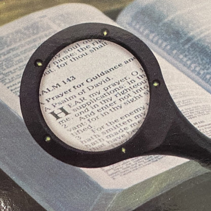 LED Hand-Held 66mm Magnifying Glasses with high brightness