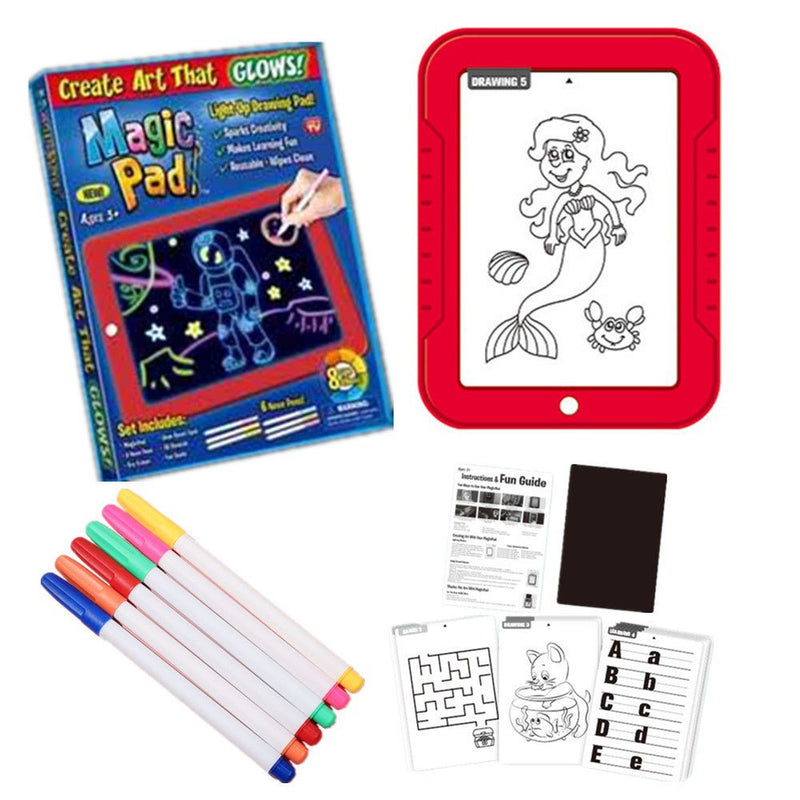 Magic Drawing Pad Electronics LED Writing Board Creative Art For Children