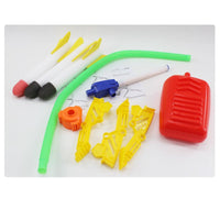 Air Power Foam Rocket Shoot Up Stomp Launcher Kids Outdoor Activities Toys