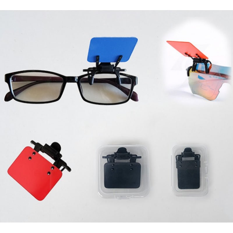 ISSF Flip-Up Eyeshield Sport Shooting Eye Shield Aim Blocker Targeting Sight Cover Blinding - Black-Horizontal 4x3cm