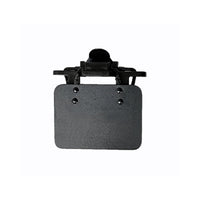 ISSF Flip-Up Eyeshield Sport Shooting Eye Shield Aim Blocker Targeting Sight Cover Blinding - Black-Horizontal 4x3cm