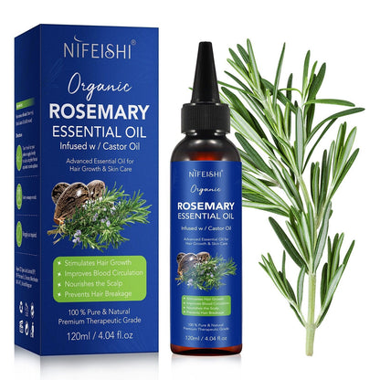 nifeishi organic rosemary essential oil 120 ml