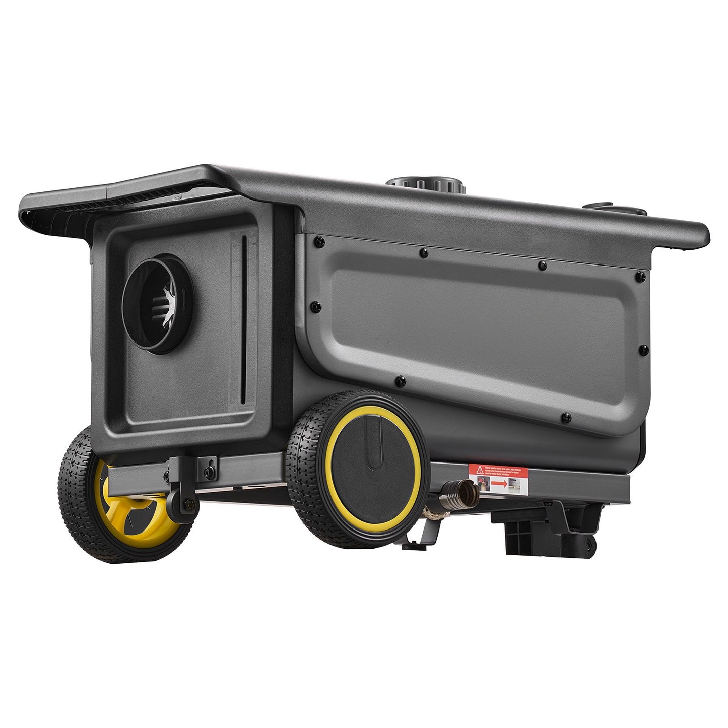 VEVOR Diesel Heater, 8KW, DC 12V/24V, All in One Portable Diesel Air Heater with Bluetooth APP Control, Remote Control and LCD Screen, Trolley Design, 5 L Fuel Tank for Trucks, Vans, RVs, Campers