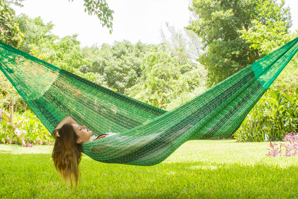 The out and about Mayan Legacy hammock Single Size in Jardin colour