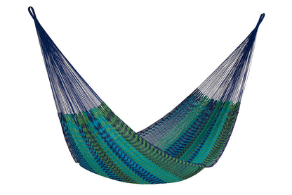 Outdoor undercover cotton Mayan Legacy hammock King size Caribe