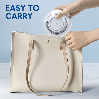 Ultrasonic UV Cleaner Portable 42khz Dual Mode Cleaner 180-220ml with Chamber and Timer for Dentures Aligner Retainer Dental and Jewellery Cleaning Machine