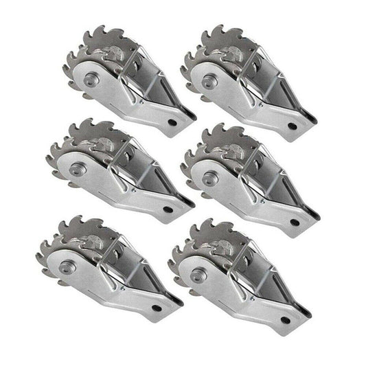 50 Pack Inline Cliplock Wire Strainer Aluminum Alloy Heavy Duty Wire Ratchet Tensioner for Electric Fence