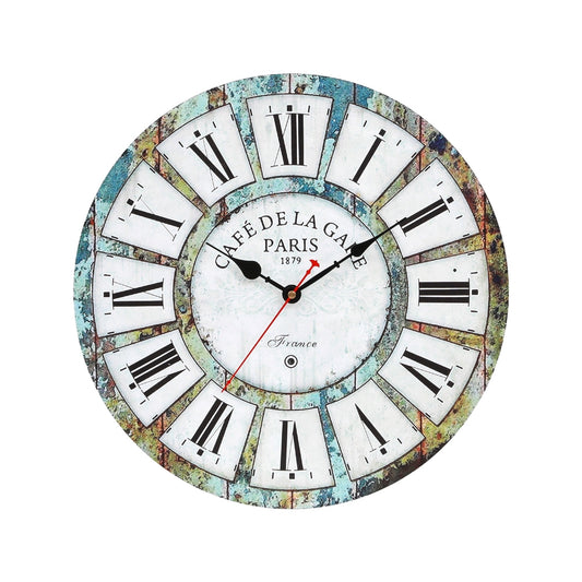 Artiss 40CM Wall Clock Rustic Design