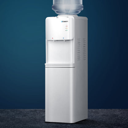 Devanti Water Cooler Dispenser Stand 22L White - Hot & Cold