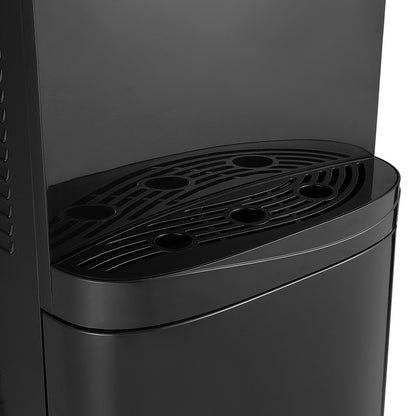 Devanti Water Cooler Dispenser Bottom Load Black - Hot & Cold