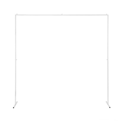 2M Backdrop Stand Wedding Background Decoration Party Flower Balloon Display White