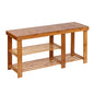 Artiss Bamboo Shoe Rack Bench