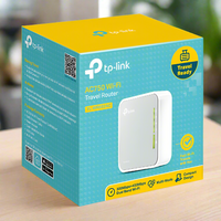 TP-LINK TL-WR902AC AC750 750Mbps Dual Band WiFi Wireless Travel Router 1x100Mbps LAN/WAN USB for 3G/4G Modem Pocket Size WISP AP Range Extender Client