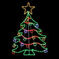 Jingle Jollys Christmas Lights 118cm Motif 288 LED Rope Light Outdoor Decoration