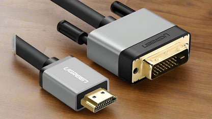 UGREEN HDMI Male to DVI Male Cable 5M (20889)