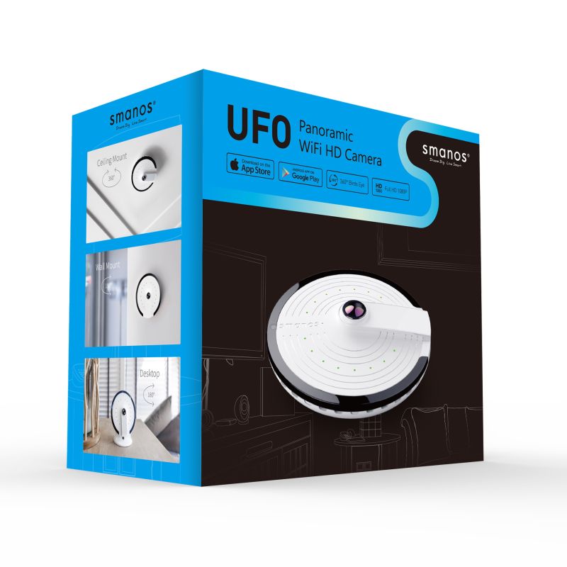 SMANOS UFO Panoramic WiFi Cam