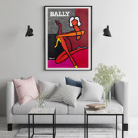 Wall Art 80cmx120cm Fashion Woman Black Frame Canvas