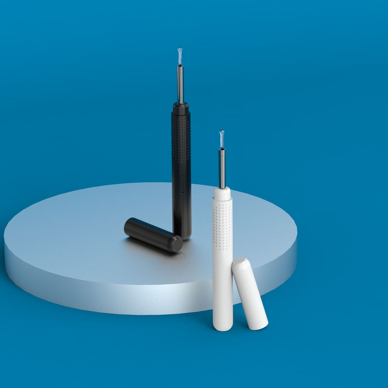 GOMINIMO Ear Wax Removal Ear Cleaner with Camera (Black)