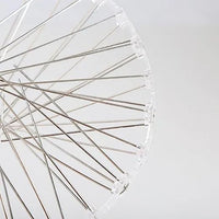 NOVEDEN 20Pcs X 25CM Anti Bird Repellent Stainless Steel Bird Spikes (Silver)