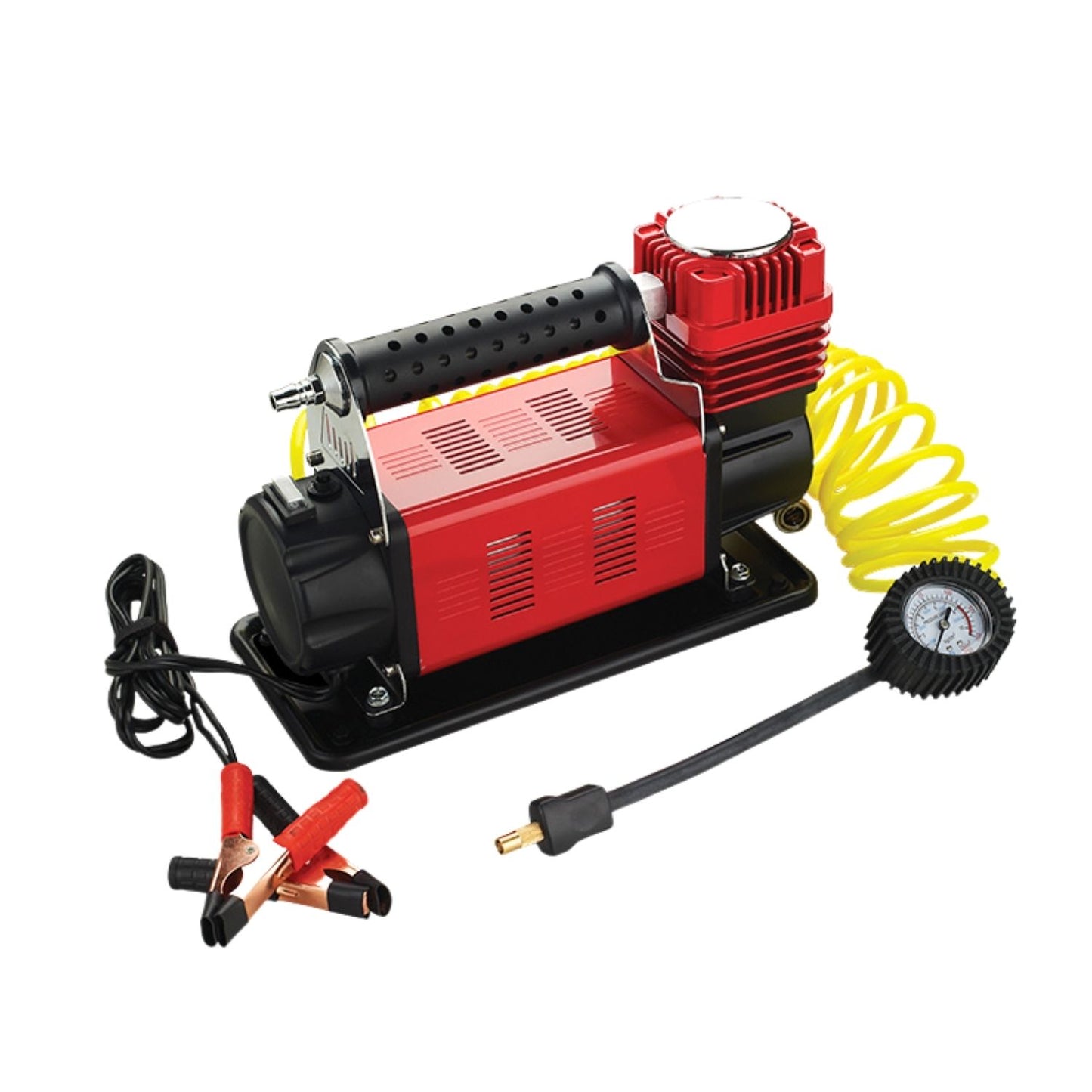 RYNOMATE 540W Car Air Compressor for Car Tires (Red) RNM-CTAC-100-ZC