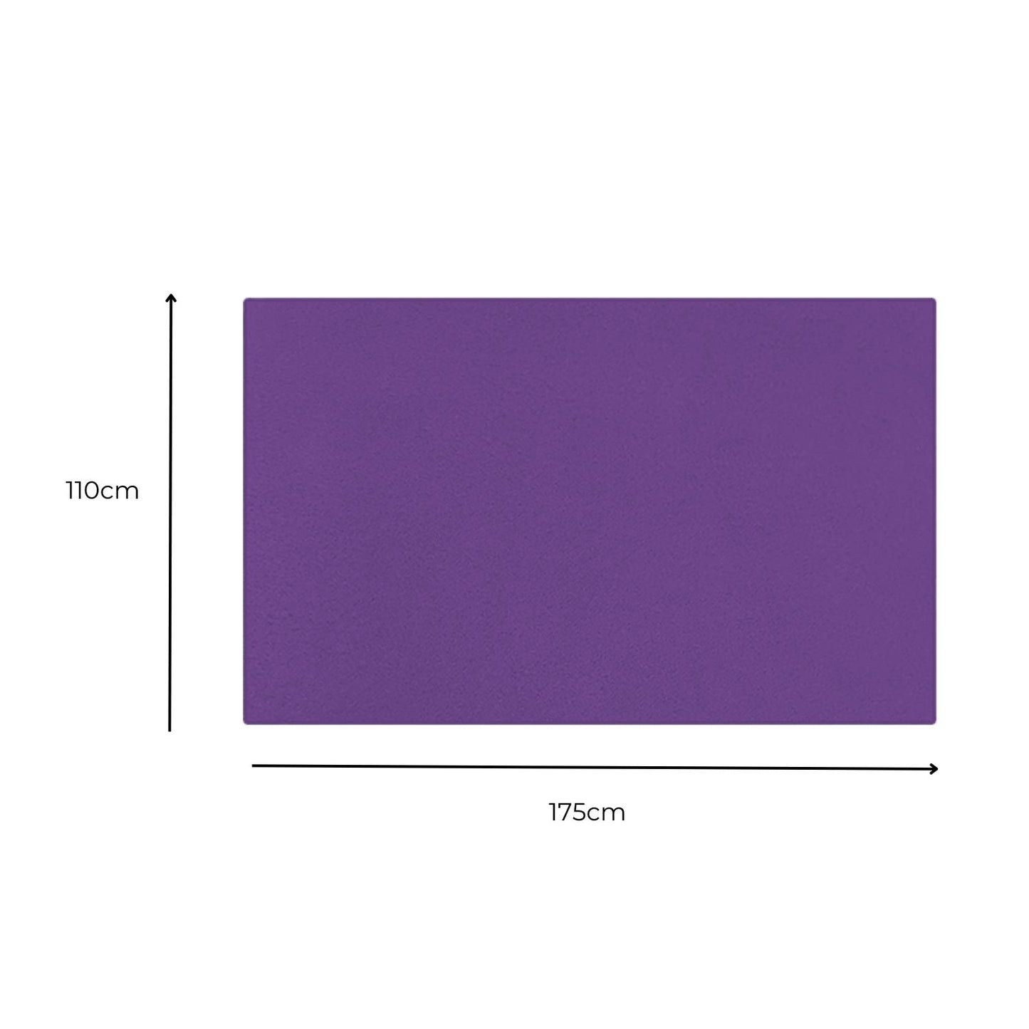 VERPEAK Quick Dry Gym Sport Towel 110*175CM (Purple) VP-QDT-103-JLJD