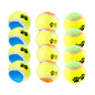 Pet Basic 36PCE Tennis Fetch Balls Paw Print Design Non Abrasive Felt 6.5cm