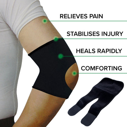 1st Care 12PCE Premium Quality Neoprene Elbow Supports Adjustable Flexible