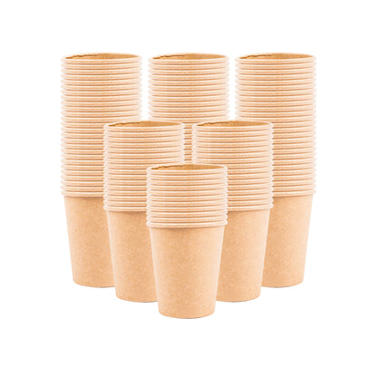 Party Central 1000PCE 250ml Coffee Cups Disposable Recycable 6.5 x 9cm