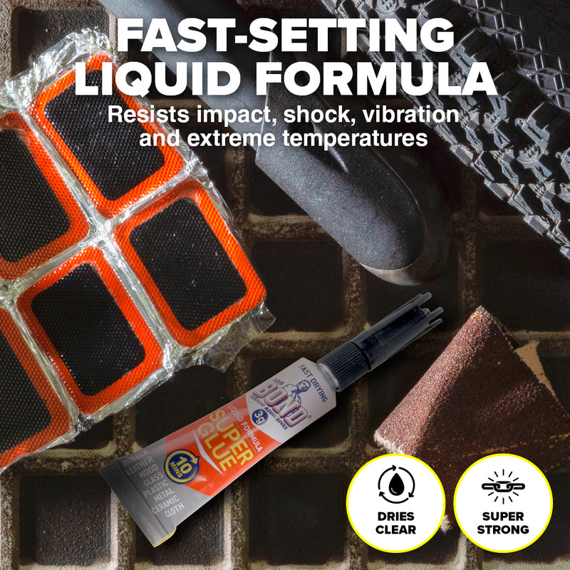 Handy Hardware 252PCE Super Glue Quick Dry High Strength Interior/Exterior 3g