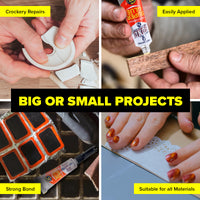 Handy Hardware 252PCE Super Glue Quick Dry High Strength Interior/Exterior 3g