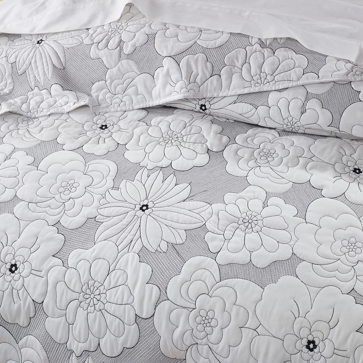 Bianca Leona White 4 Pcs Bedspread Set Super King